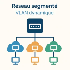 Réseau segmenté - vlan dynamique